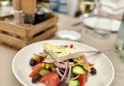 Vår egen kock tillagar maten