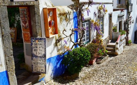 Obidos gränder – Lissabon image