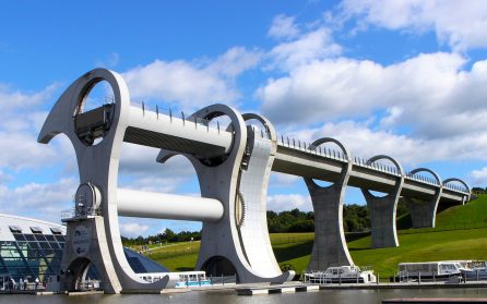 Falkirk Wheel, The Kelpies and a wee dram image