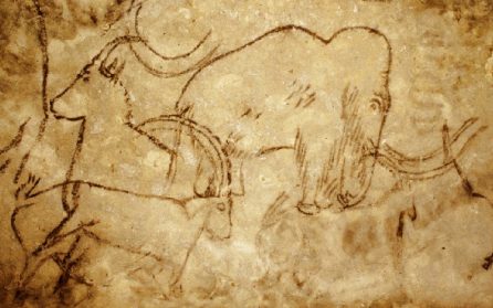 Rouffignac och en duo av Lascaux image