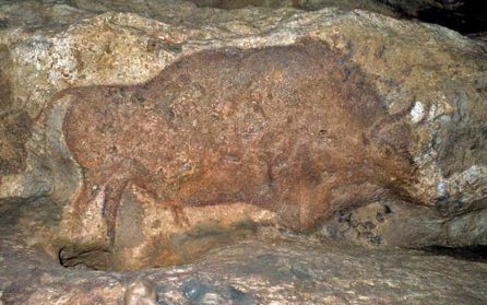 Les Eyzies med bisonoxarnas grotta  image